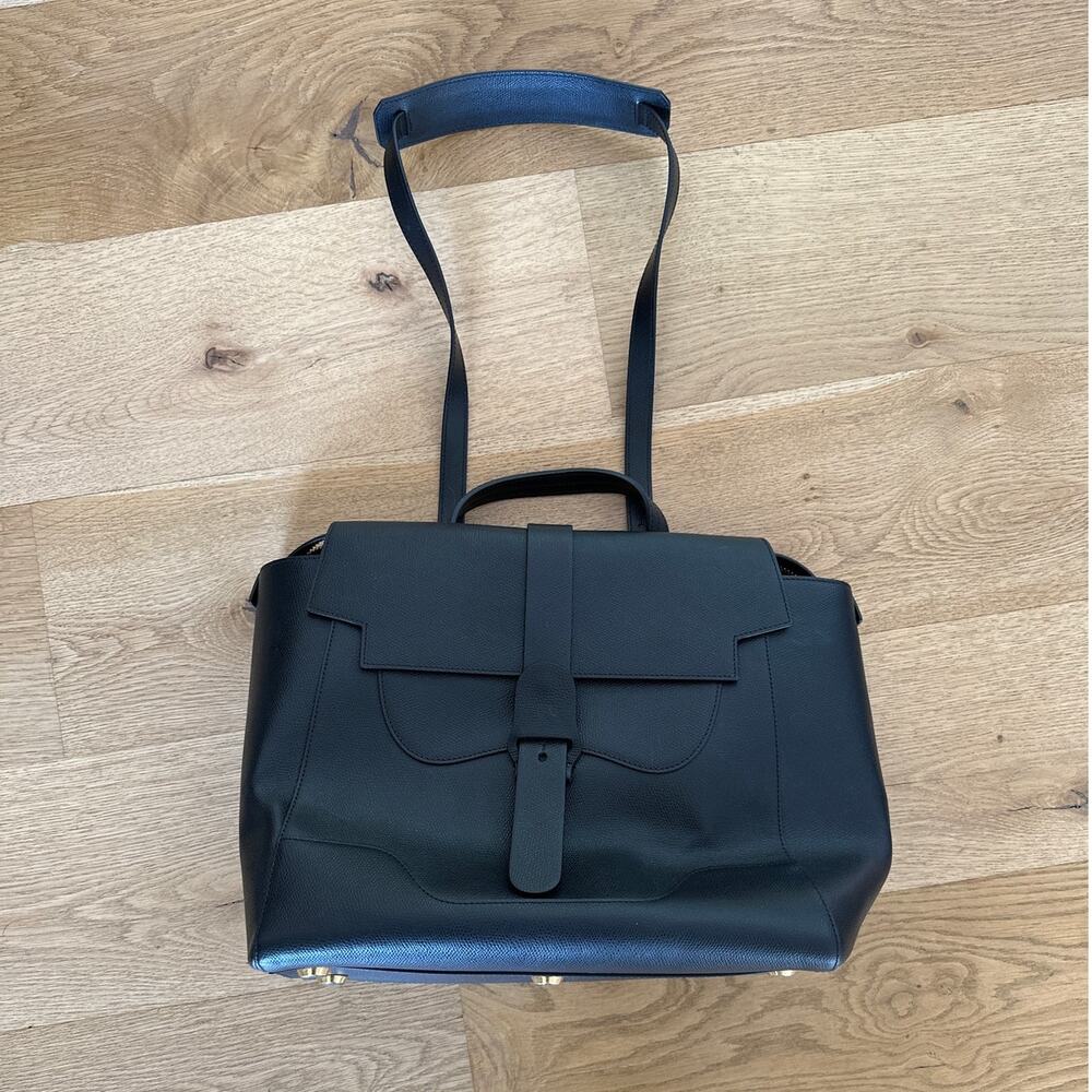 Senreve - Maestra Multi Way Leather Bag in Black